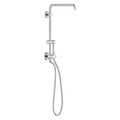 Grohe Shower System with Diverter, Chrome, Wall 26486000