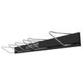 Powerdrive V-Belt Wall Rack, 36In L w/Six 6In Hooks 2X907PD