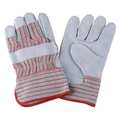 Condor Leather Gloves, Red Striped, L, PR 6AJ36