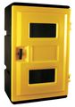 Zoro Select Safety Cabinet, SCBA, 27-1/2" H, 21-1/2" W, Yellow 6ATL9