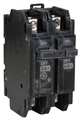 Ge Miniature Circuit Breaker, THQC Series 15A, 2 Pole, 120/240V AC THQC2115WL