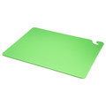 San Jamar Cutting Board, 18x24, Green CB182412GN