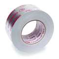 Nashua UL- Printed Foil Tape, 2 1/2 in W x 60 yd L, 4.8 mil Thick, Silver, 1 Pk 324A