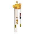 Ingersoll-Rand Air Chain Hoist, 2200 lb. Cap., 10 ft. Lft HL1000KR-1R10-R6U