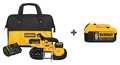 Dewalt Portable Band Saw, 20V DC, 32 7/8 in Blade Length DCS371P1, DCB205