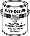 Rust-Oleum Epoxy Activator and Finish Kit, Navy Gray, High Gloss, 1 gal, 100 sq. ft./gal. S6586