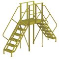Tri-Arc Crossover Ladder 3 Step 50 In Span, Perf 7CY87