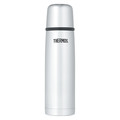 Thermos Compact Stainless Steel Bottle, 16 oz., Stainless Steel/Black FBB500SS4