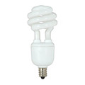 Satco 9W T2 LED Light Bulb - Candelabra Base - White Finish S7361