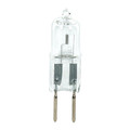 Satco 20W T3 Halogen Light Bulb - Bi Pin GY6.35 Base - Clear Finish S4197