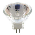 Satco 10W MR11 Halogen Light Bulb - Bi Pin GZ4 Base - Clear Finish S3195