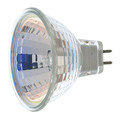 Satco 20W MR16 Halogen Light Bulb - Miniature 2 Pin Round Base - Clear Finish S1956