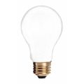 Satco 25 W A19 Incandescent - Frost - 2500 Hours - 180L - Medium Base - 130V - 2/Pack S3950