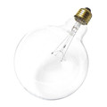 Satco 60 W G40 Incandescent - Clear - 4000 Hours - 580L - Medium Base - 120V S3012