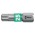 Wera Torx Bit, 25x25mm, 1/4" Hexagon Drive, PK10 05066126001