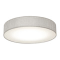 Afx Ashland LED Flush Mount, Watts: 20 ALDF1318LAJD1GY