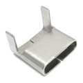 Fechometal Usa Clip-Style Buckle, 304 Stainless Steel, 3/4" Width, PK100 FLS7319010FNMT