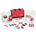 Master Lock Group Safety Lockout Kit, Electrical 1458E410PRE