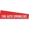 Brady Pipe Marker, , Fire Auto Sprinklers, PK5, 7107-1-PK 7107-1-PK