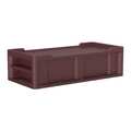 Endurance Endurance Bed 2.0, Burgundy, 24 in H 7801BY