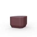 Endurance Endurance End Table Burgundy, 27 in W, 19 in L, 16 1/2 in H 484BY