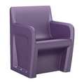 Sentinel Arm Chair, Floor Mount, Indigo, w/Door 106484IGS