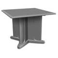 Endurance Square Endurance Table 42" Square Gray, 42 in W, 42 in L, 29 in H 66750GY