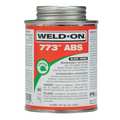 Weld-On Pipe Cement, Medium Bodied, 8 oz, Black 10245