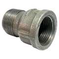 Zoro Select Female NPT x Male NPT Malleable Iron Extension 783YA4