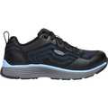 Keen Size 7 1/2 Women's Athletic Shoe Aluminum Safety Shoes, Airy Blue/Black 1025571