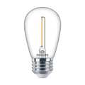 Signify LED, 1 W, S14, Medium Screw (E26) 1S14/VIN/827/CL/G/E26/ND 1CT