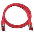 Triplett Patch Cable, CAT6A, 10GBPS, Red CAT6A-3RD