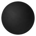 Zoro Select PU Ball, 5/8 in, Black, Standard Grade, 80A BULK-RB-P80-6