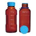 Duran Bottle, 193 mm H, Amber, 78 mm Dia, PK4 218864457