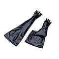 Honeywell Glovebox Glove, Black, White, 10 1/2, PR 8N3032A/10H