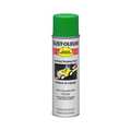 Rust-Oleum Inverted Striping Paint, 20 oz, Safety Green, Solvent -Based 362971