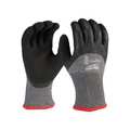 Milwaukee Tool Level 5 Cut Resistant Latex Dipped Winter Insulated Gloves - Large 48-73-7952
