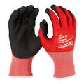 Milwaukee Tool Level 1 Cut Resistant Nitrile Dipped Gloves - Medium (12 pair) 48-22-8901B