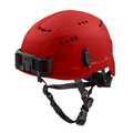 Milwaukee Tool Climbing Red Vented Safety Helmet - Type 2, Class C, Type 2, Class C 48-73-1308