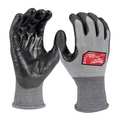 Milwaukee Tool Level 4 Cut Resistant High Dexterity Polyurethane Dipped Gloves - Medium (12 pair) 48-73-8741B