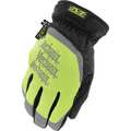 Mechanix Wear Mechanics Gloves, High-Visibility Yellow, Synthetic Leather CWKSFF-X91-009
