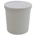 Dynalon Specimen Container, 2.45 L, White, PK25 454465