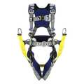 3M Dbi-Sala Fall Protection Harness, L, Polyester 1402117