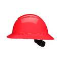3M Full Brim SecureFit(TM) Full Brim Hard Hat, Type 1, Class C, Ratchet (4-Point), Red H-805SFV-UV