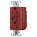 Hubbell Snapconnect receptacle SNAP8200UACR