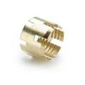 Parker Compression Hose Ends, Brass, 11/16 60RB-6