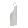 Pro Shield Bib Apron, Uni, Wht, Microporous Film, PK100 NB273BWH00010000