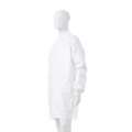 Tyvek Frock, S, White, Tyvek(R) IsoClean(R), PK30 IC263SWHSM00300B