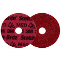 Scotch-Brite Hook-and-Loop Cond Disc, 4 1/2in Dia, PK50 PN-DH