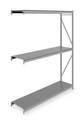 Tennsco Add-On Bulk Storage Rack, 24 in D, 96 in W, 3 Shelves 6940